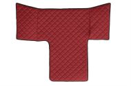 Кожени стелки Elegance-L,XL кабина-MAN TGL (2018-)-ЧЕРВЕН