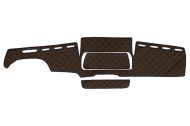 Кожа за табло Elegance-MAN TGX(01.2007-12.2017)-КАФЯВ