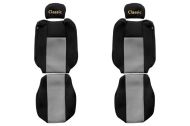 Тапицерия Classic- не интегрирани подглавници -RENAULT T-SERIES (2014-)-СИВ