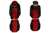 Тапицерия Classic- различни подглавници -RENAULT T-SERIES (2014-)-ЧЕРВЕН