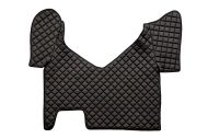Кожена стелка Elegance-АВТОМАТ-IVECO STRALIS HI-WAY (01.2013-)-ЧЕРЕН/ЧЕРВЕН