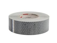 Светлоотразителна самозалепваща лента 50мм х 50м-СИВ